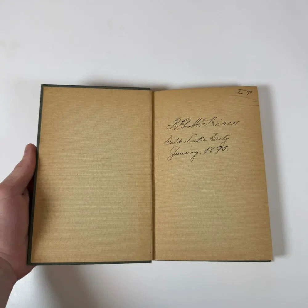 Christ the Orator by Rev T Alexander Hyde 1893 Antique Book
